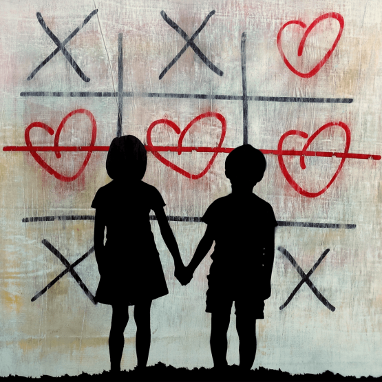 3F - XO on wood