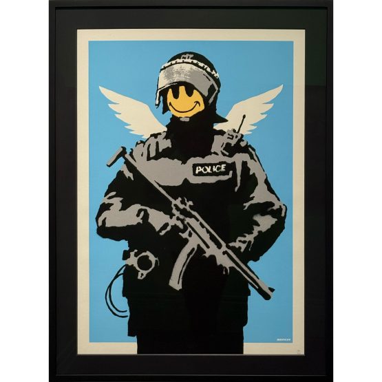 Banksy - Flying Copper (Unsigned)