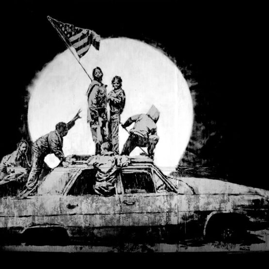 Banksy - Flags (Unsigned)