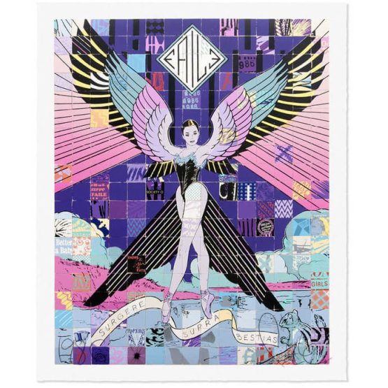 Faile - Surgere Supra Bestias NYC Print
