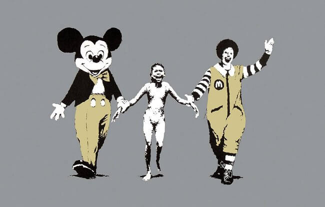 Banksy - Napalm Print