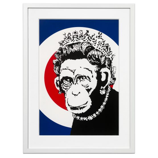 Banksy - Monkey Queen (Unsigned)