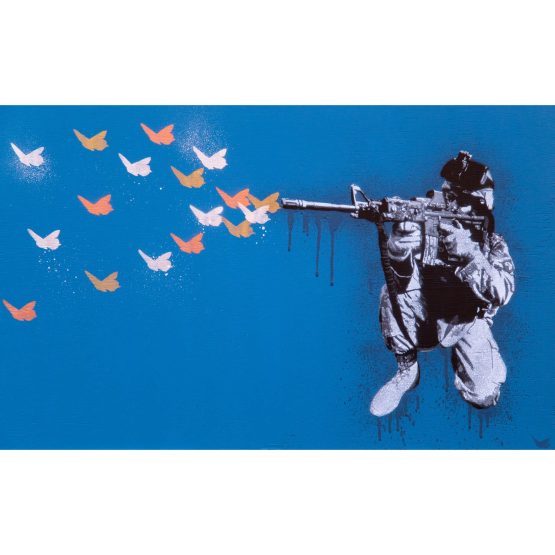 Nils Westergard - Kaleidoscoped Handsprayed Metallic Wood Edition