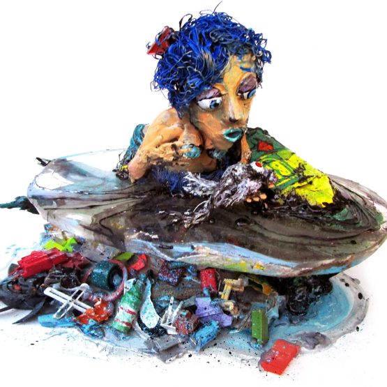Bordalo II - Contemporary Mermaid