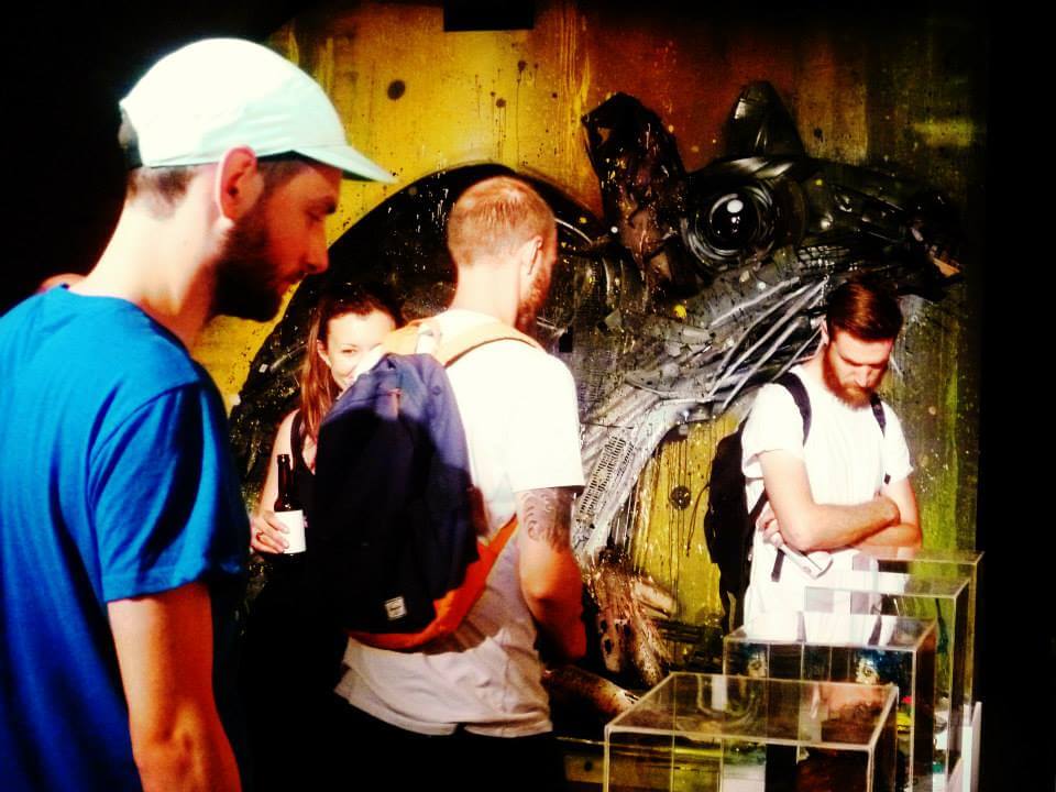 Big Trash Animals environmental sculpture by Bordalo II