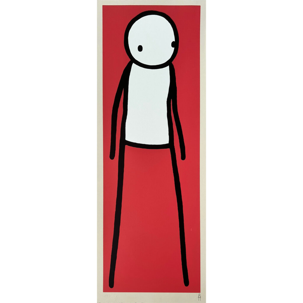 Artist’s Resale Right urban art example featuring STIK print
