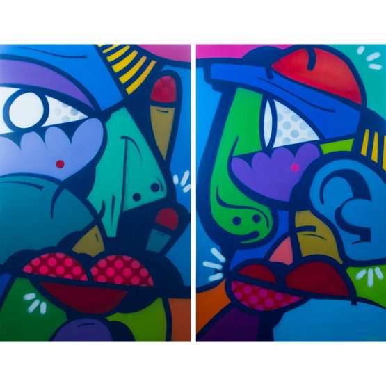 Hunto - Untitled Diptych #1 (2016)