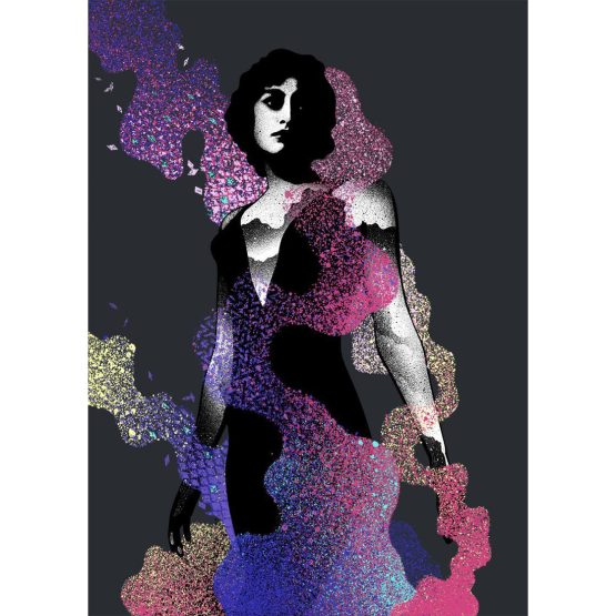 Eelus - Conjuring Handfinished Print