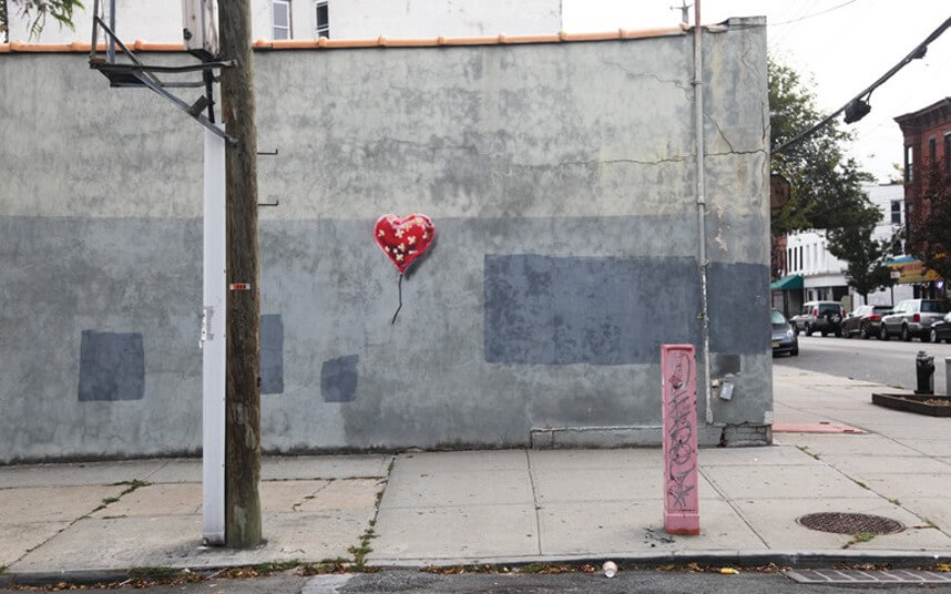 Banksy - Better Out than In - New York Residency - Street Art Intervention 2013