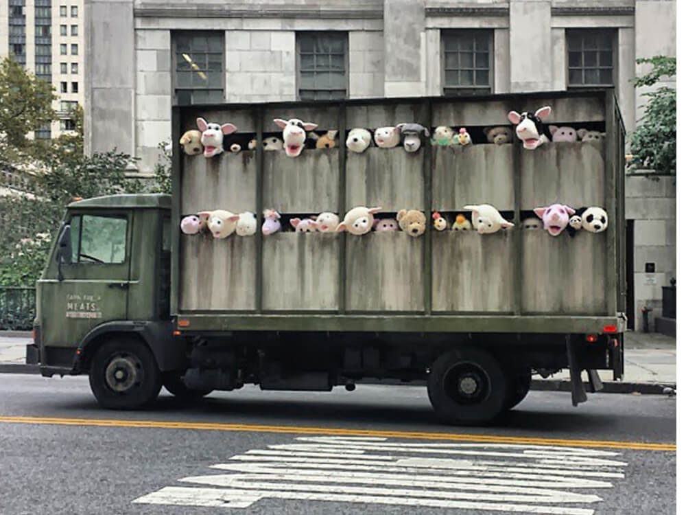 Banksy - Better Out than In - New York Residency - Street Art Intervention 2013