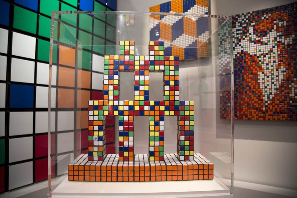 "Hello my Game is...", Space Invader's solo show, Musee en Herbe, Paris 2017. Photo credit GraffitiStreet