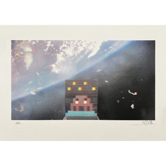 Invader - Art4Space 3D Print