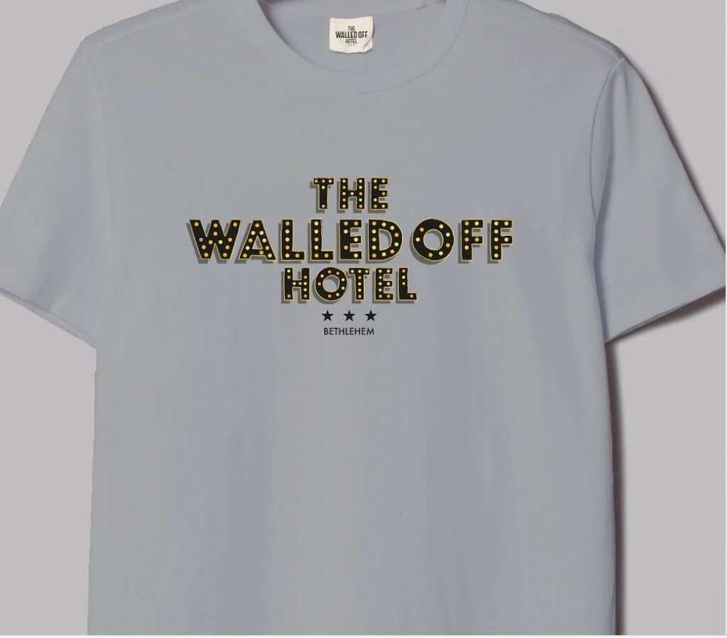 Banksy, The Walled Off Hotel, Bethlehem, Gift Shop. Photo Credit Banksy