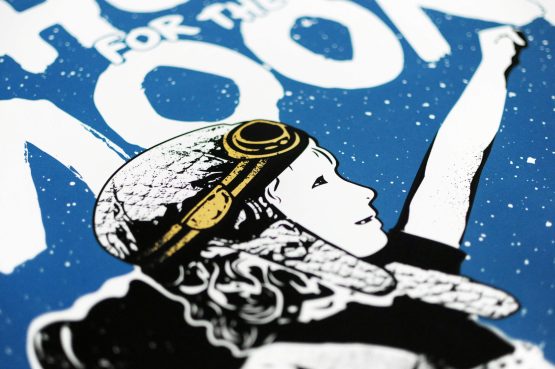 NME - Shoot For The Moon (Gold Edition) Print Detail
