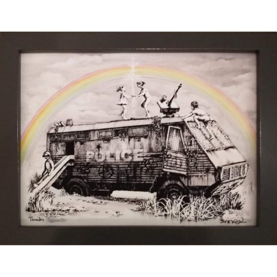 Bansky - Dismaland Print (Hand Finished)