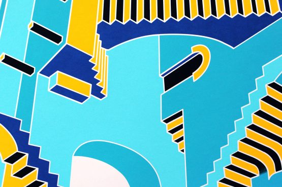 Pahnl - Not Quite Right Print Detail