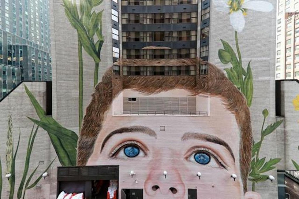 Jorge Rodríguez-Gerada, "Reflection" New York City 2019. Photo Credit Just a Spectator
