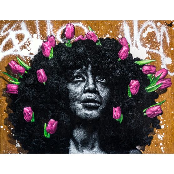 Nils Westergard - Poochie on Wood (Pink)