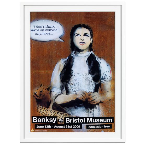 Banksy - 'Banksy vs Bristol Museum' Dorothy (Framed)