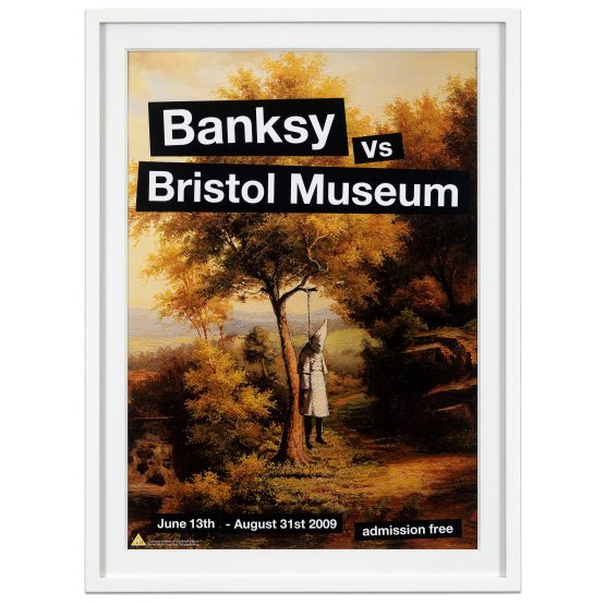 Banksy - 'Banksy vs Bristol Museum' Hanging Klansman (Framed)