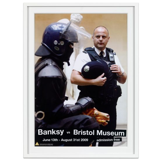 Banksy - 'Banksy vs Bristol Museum' Riot Coppers (Framed)
