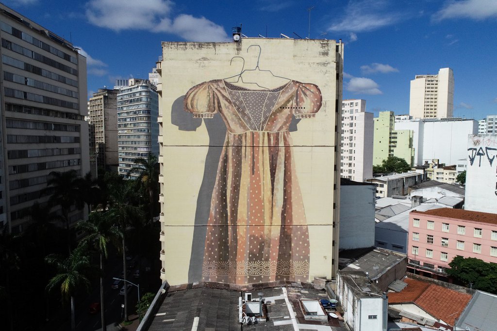 Hyuro feminist street art activism mural
