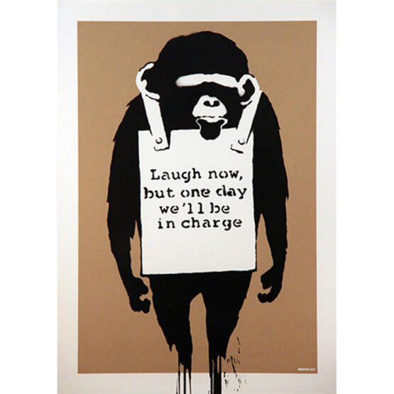 Banksy - Laugh Now (Signed) (A/P)