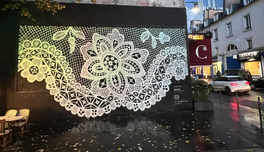 Interview with Street Artist NeSpoon (IWD SPECIAL), 2023. Image © NeSpoon