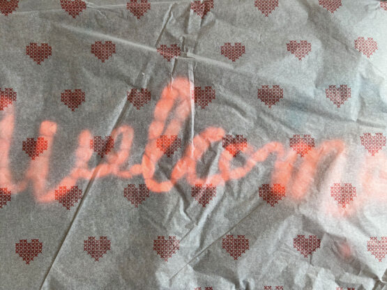 Banksy GDP Welcome Mat life vest fabric doormat GraffitiStreet