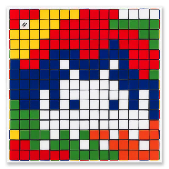 Invader - Rubik Camouflage