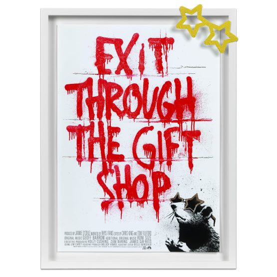 Banksy - Exit Through The Gift Shop (Framed)