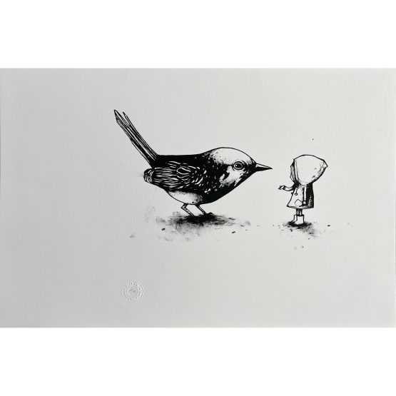 Dran - Learning To Fly (B&W) P/P 1/1