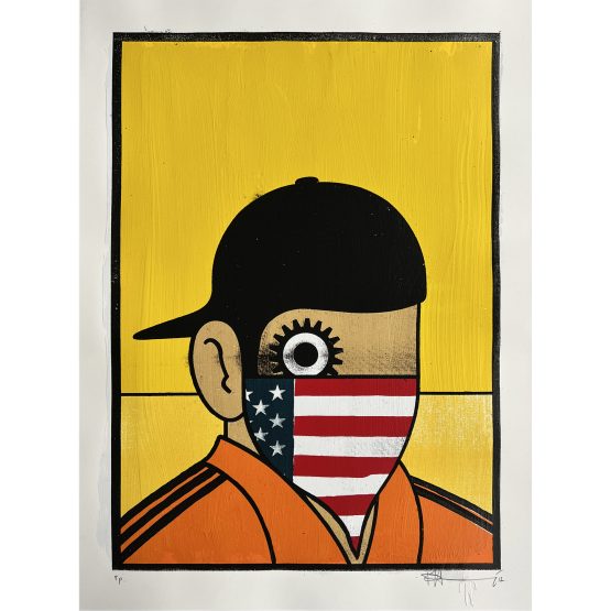 Paul Insect - Clockwork America (Yellow) Printers Proof