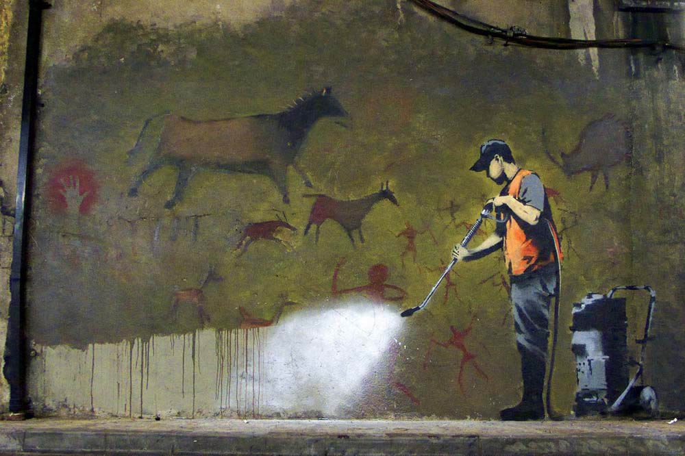 Banksy Tunnel, Leak Street. Image Copyright Banksy