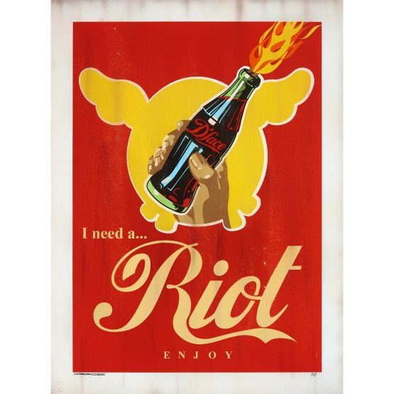 D*Face - Riot (Hand Aged)