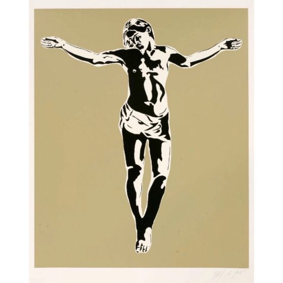 Blek Le Rat - Jesus (Gold)