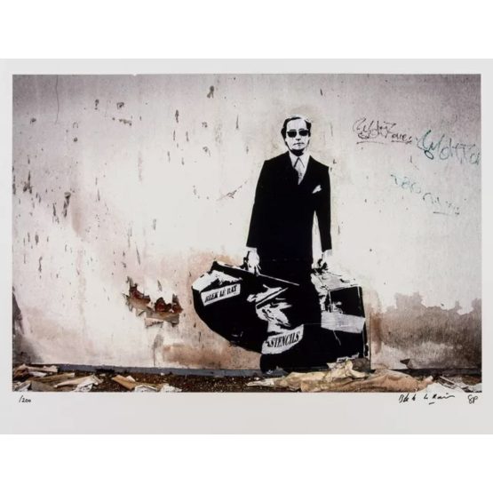Blek Le Rat x Sybille Prou - Getting Through The Walls