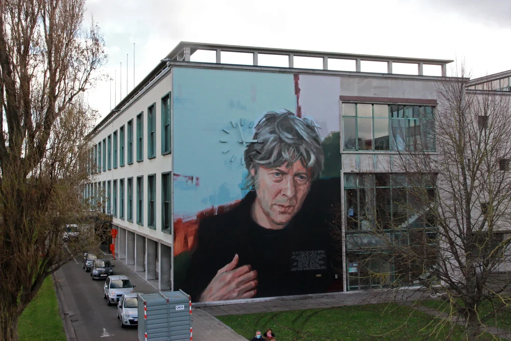Helen Bur The Crystal Ship Ostend mural