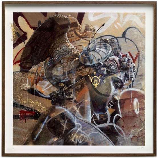 Pichiavo - Perseus (24ct gold leaf) (framed)