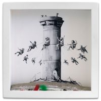 Banksy Walled Off Hotel Boxset digital print concrete 2017 GraffitiStreet