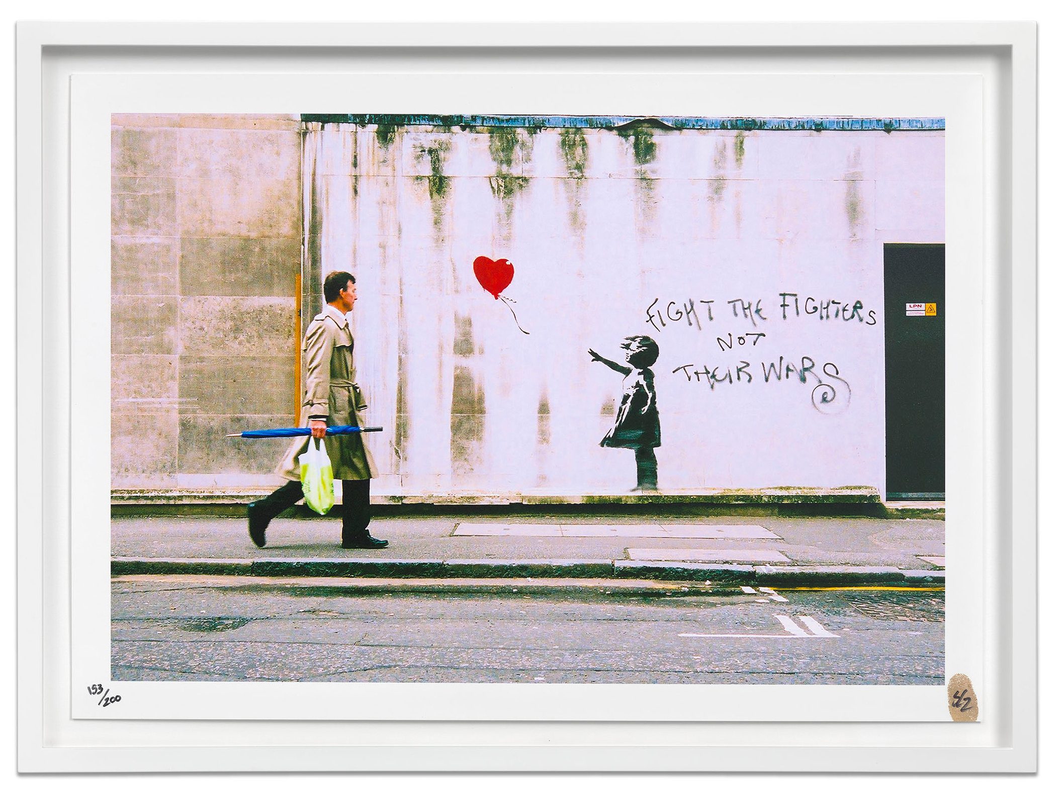Steve Lazarides Balloon Fight Flight photographic print
