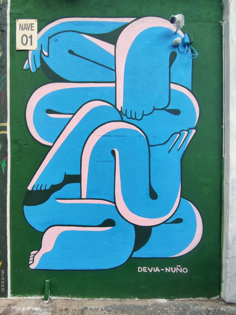 Urban art festival murals at B-Murals Nau Bostik