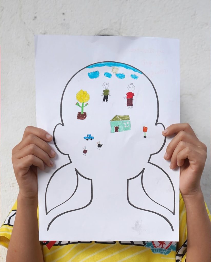 Community workshop during Seth Globepainter Tree of Books project