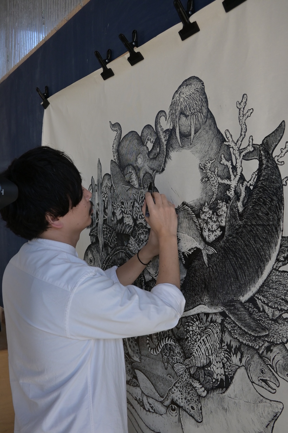 Japanese artist responding to ocean protection and the High Seas Treaty
