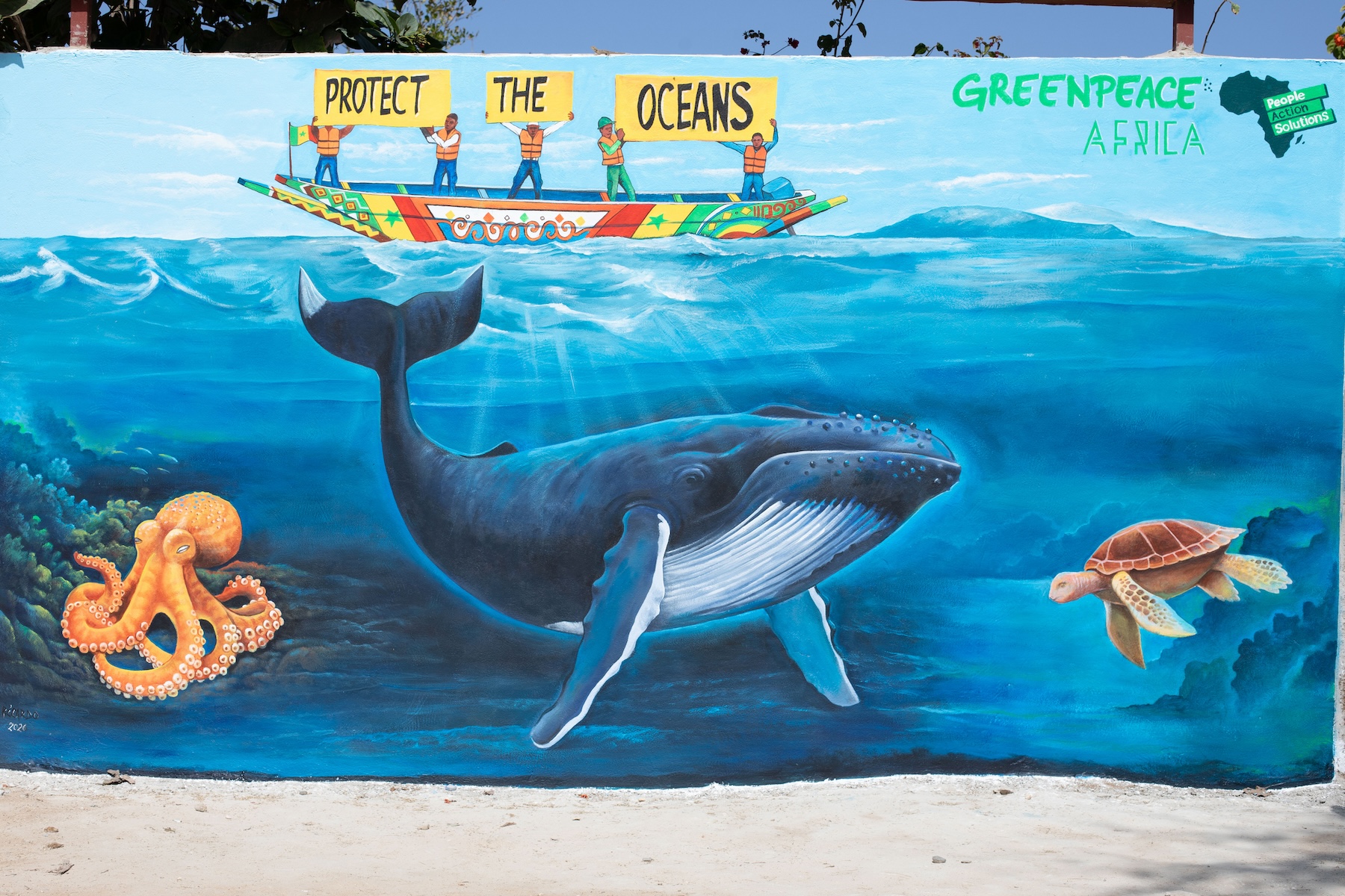 ocean conservation street art