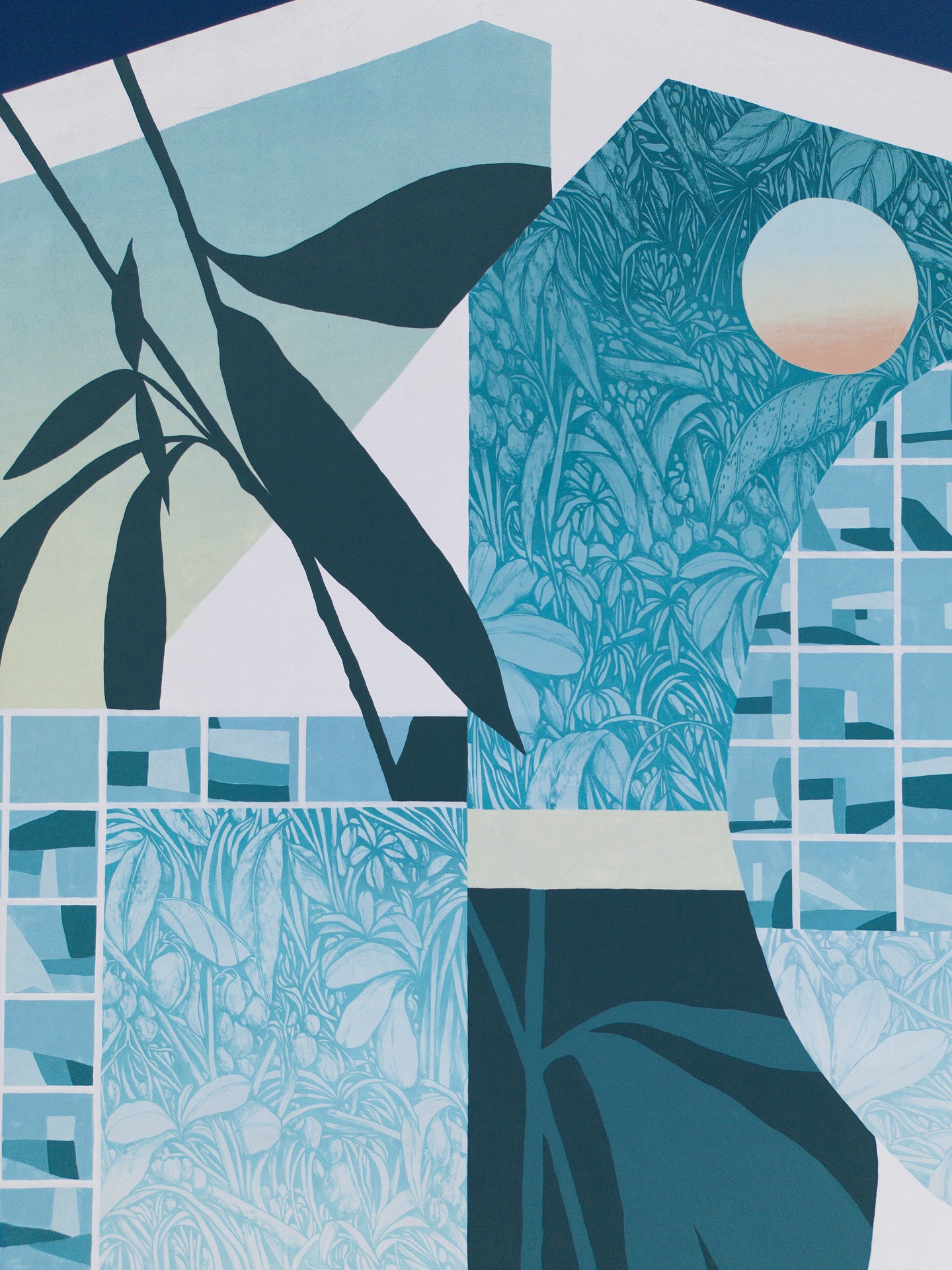 Detail of Tellas ‘Focus’ mural in Alcamo, Sicily (2025)