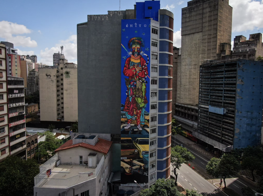 Enivo street artist São Paulo graffiti