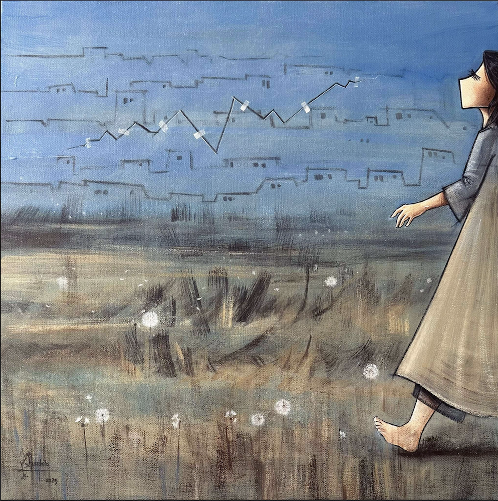 symbolism in Shamsia Hassani street art