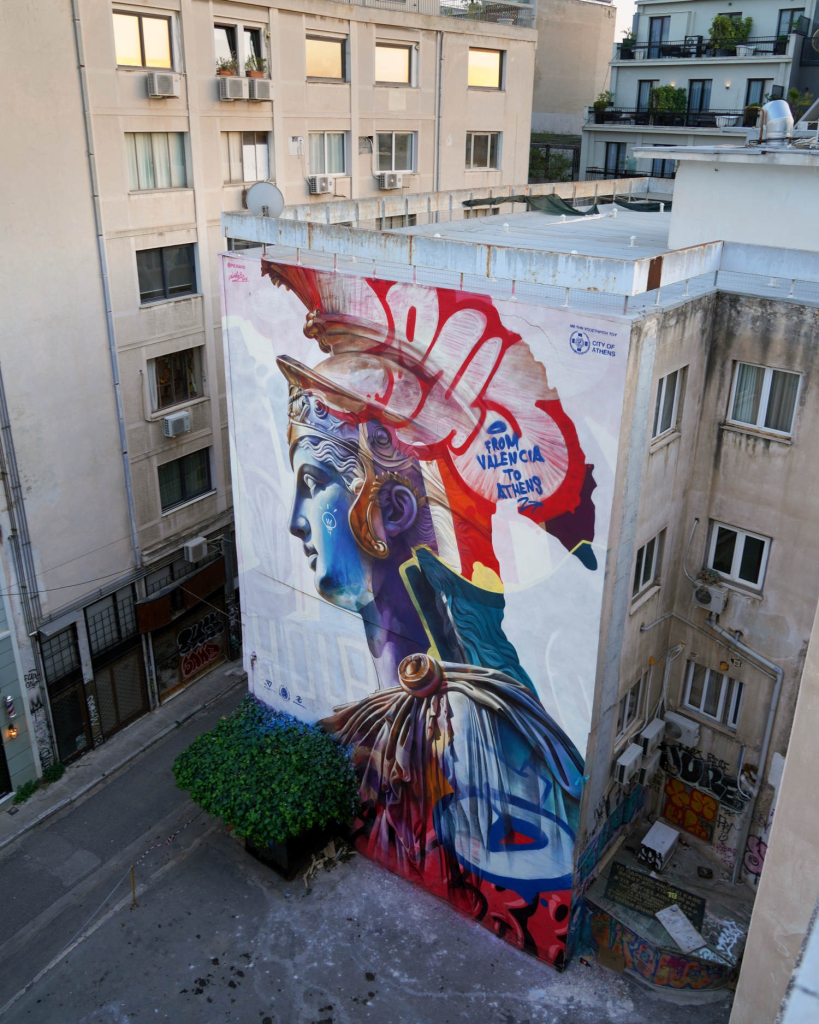 From Valencia to Athens: PichiAvo Present Athena Lefkos