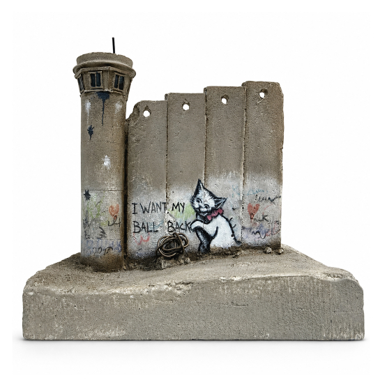 Banksy - Walled Off Hotel "Gaza Kitty" Sculpture